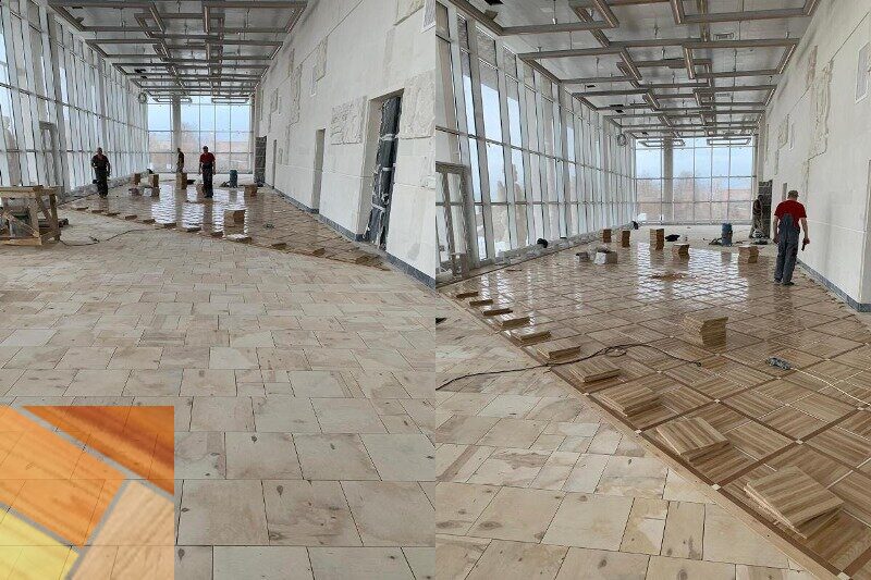 Ремонт пола, паркета и укладка СПб и область